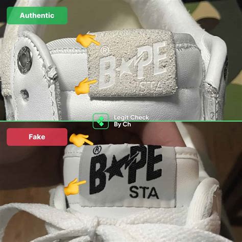 how to tell if bape shoes are fake reddit|how to legit check bapestas.